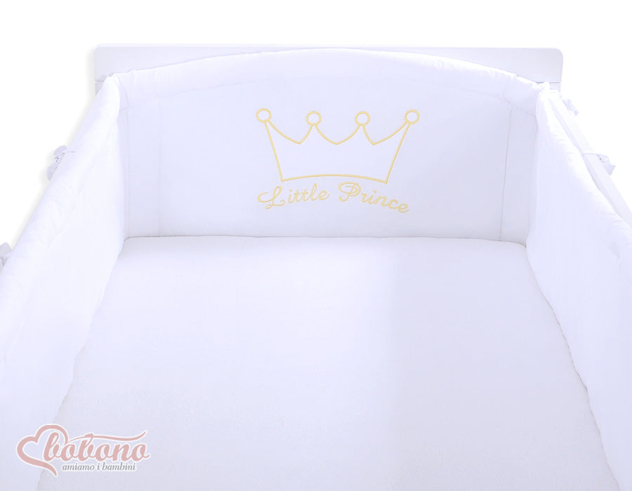 Universal bumper XXL- Little Prince/Princess white
