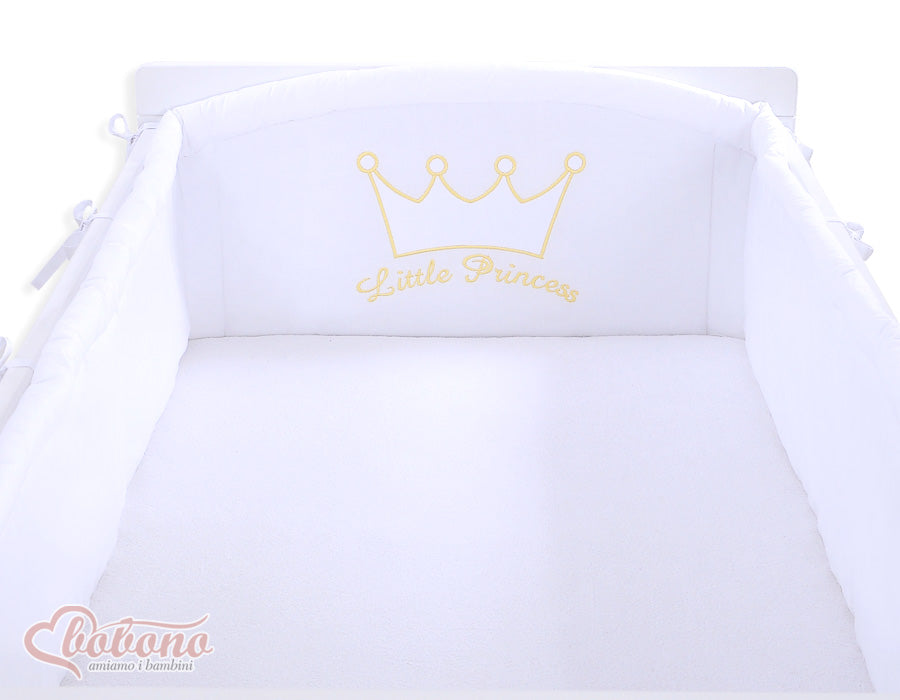 Universal bumper XXL- Little Prince/Princess white