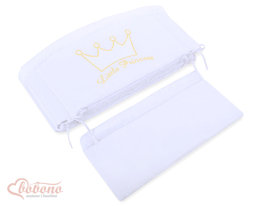 Universal bumper XXL- Little Prince/Princess white