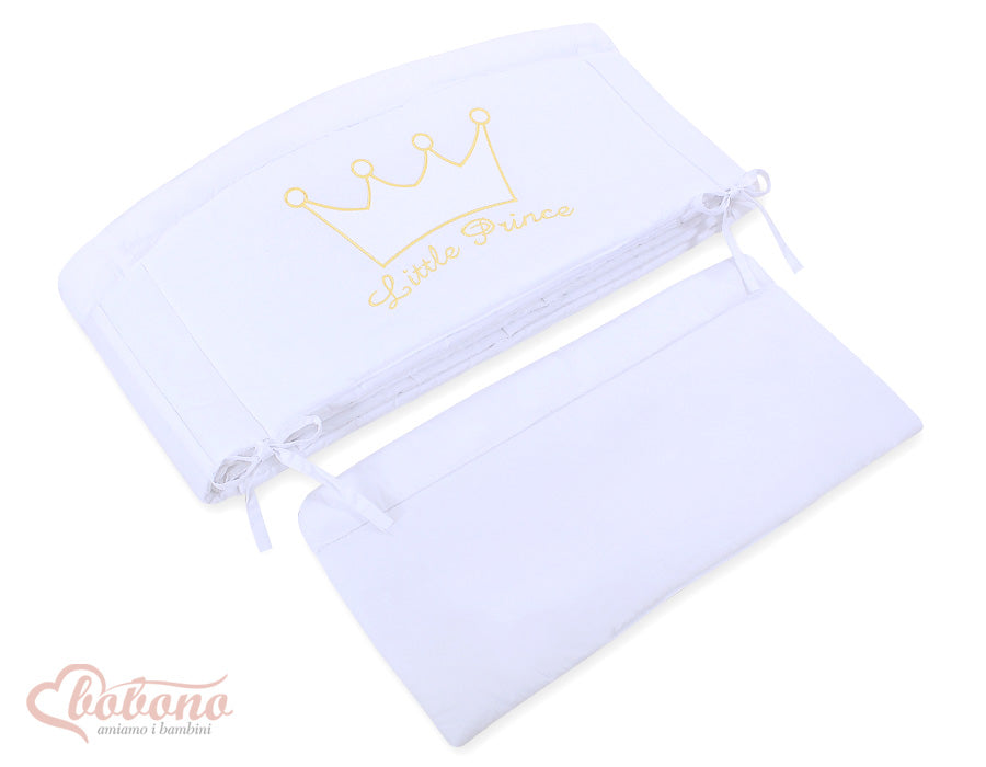 Universal bumper XXL- Little Prince/Princess white