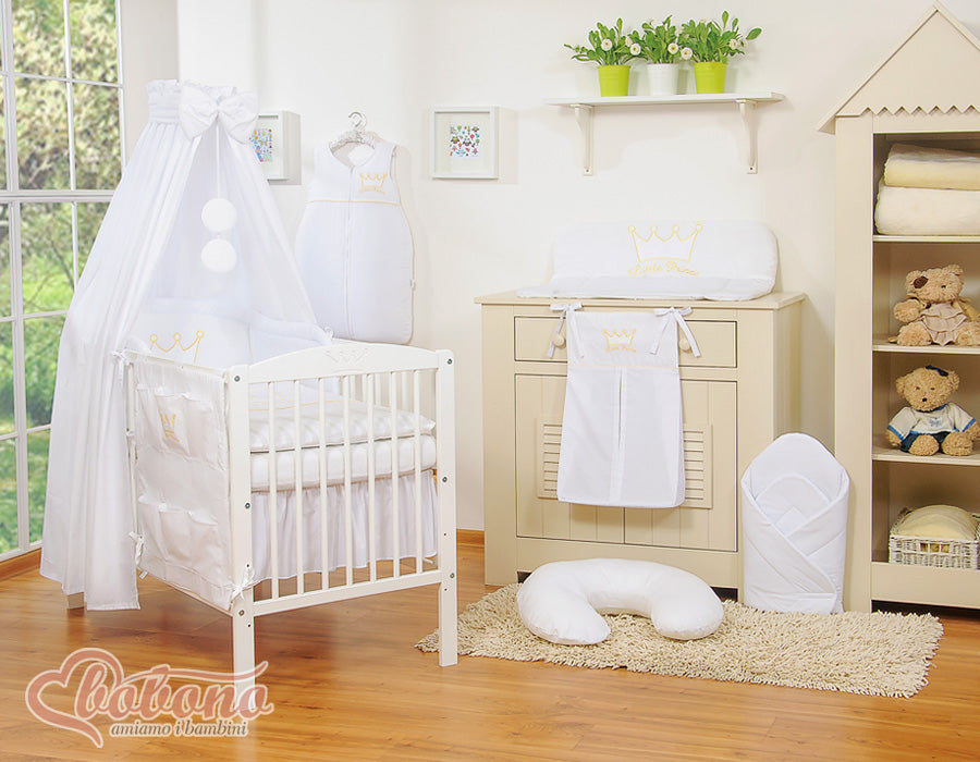 Canopy made of fabric- Little Prince/Princess white
