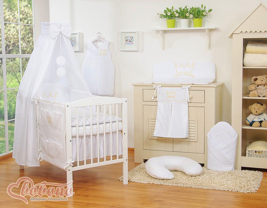 Canopy made of fabric- Little Prince/Princess white
