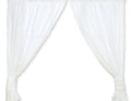 Curtains for baby room- Little Prince/Princess white