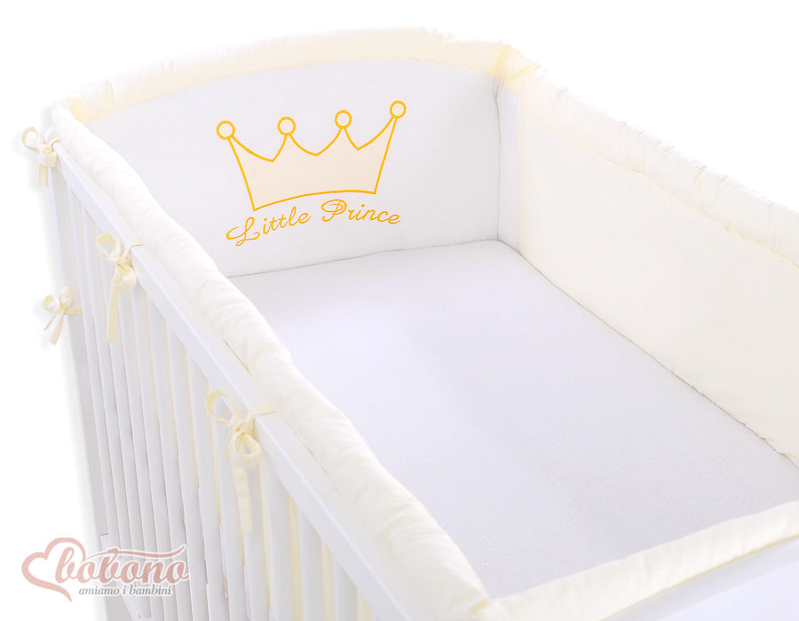 Universal bumper XXL- Little Prince/Princess cream