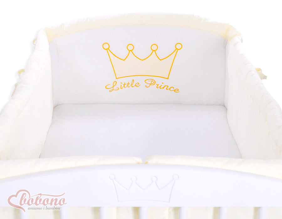 Universal bumper XXL- Little Prince/Princess cream