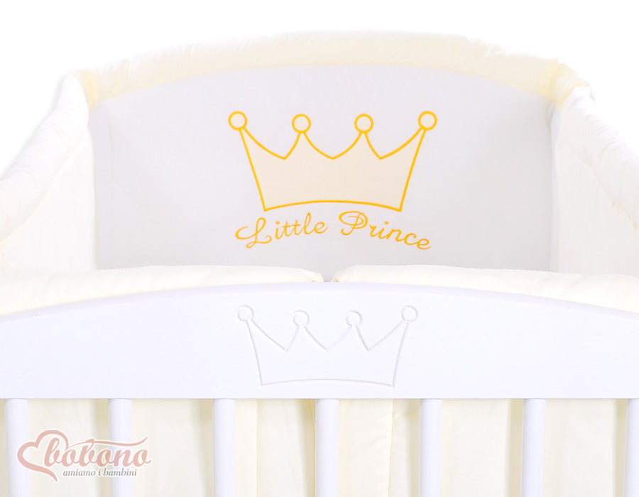 Universal bumper XXL- Little Prince/Princess cream
