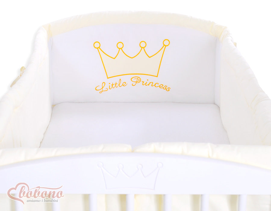 Universal bumper XXL- Little Prince/Princess cream