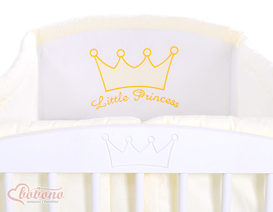 Universal bumper XXL- Little Prince/Princess cream