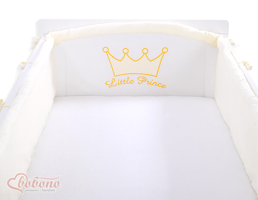 Universal bumper XXL- Little Prince/Princess cream