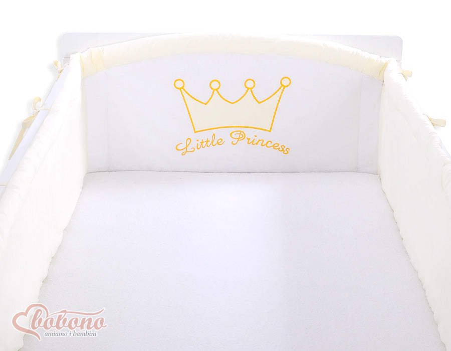 Universal bumper XXL- Little Prince/Princess cream