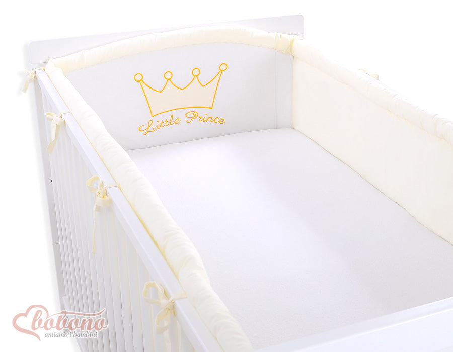 Universal bumper XXL- Little Prince/Princess cream