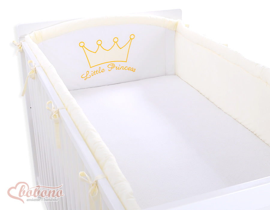 Universal bumper XXL- Little Prince/Princess cream