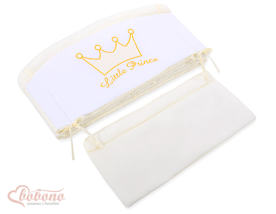 Universal bumper XXL- Little Prince/Princess cream