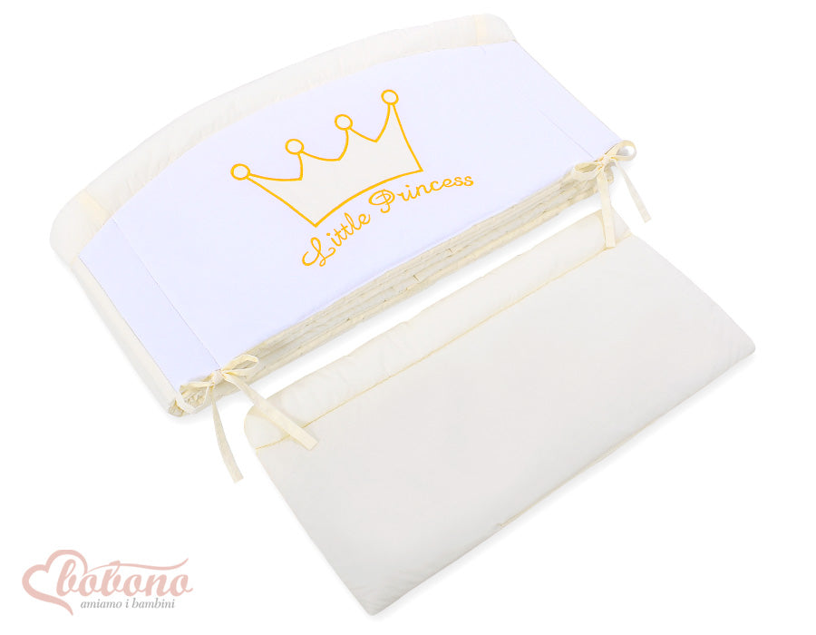 Universal bumper XXL- Little Prince/Princess cream