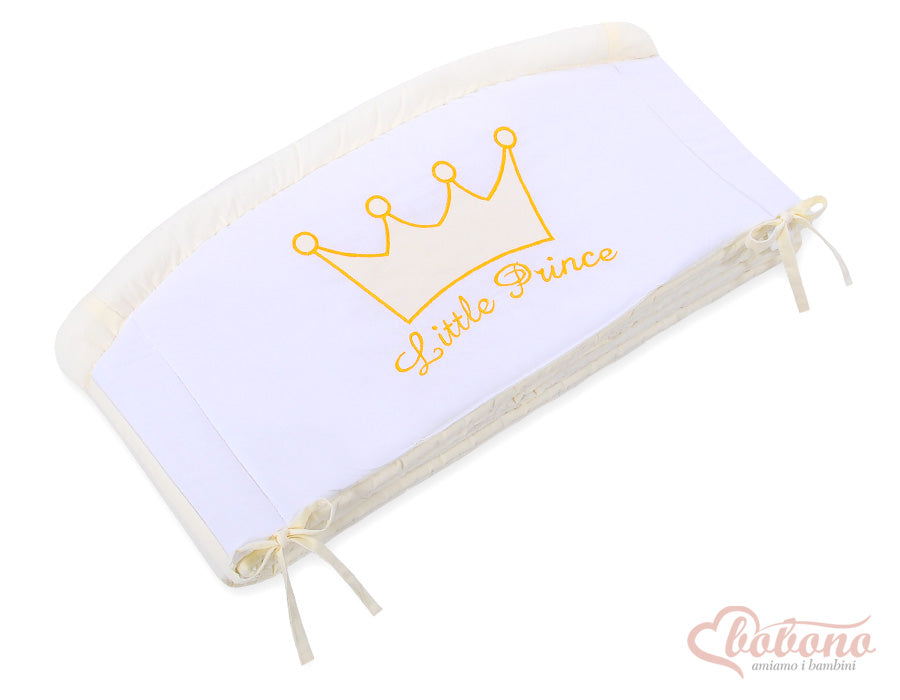 Universal bumper XXL- Little Prince/Princess cream