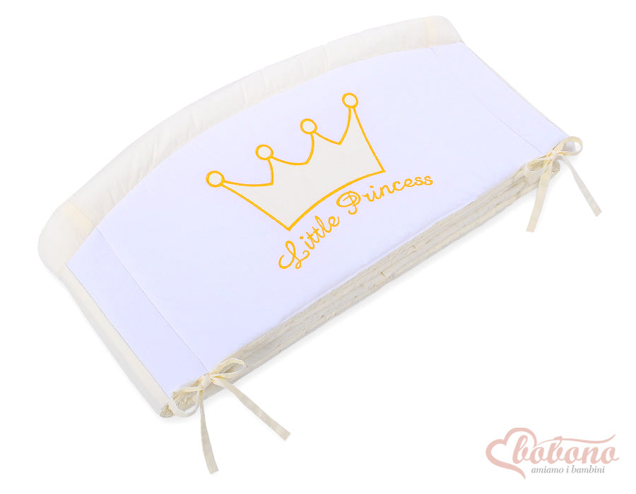 Universal bumper XXL- Little Prince/Princess cream