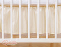 Dust Ruffle-Masking flounce 120x60cm- Little Prince/Princess cream