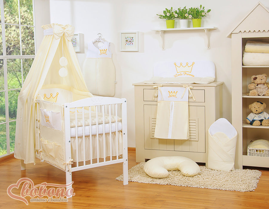 Canopy made of fabric- Little Prince/Princess cream