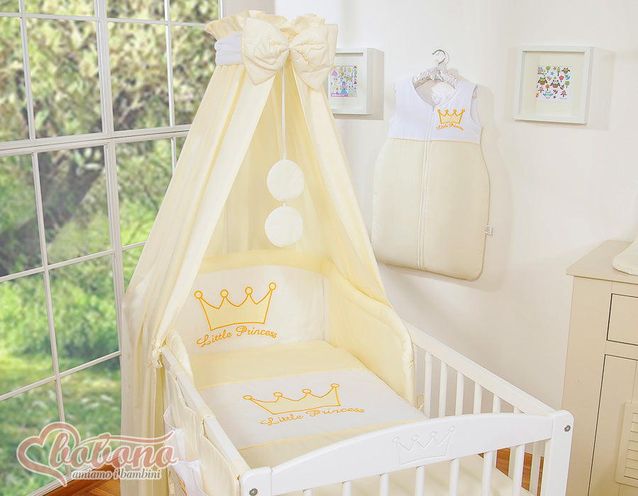 Canopy made of fabric- Little Prince/Princess cream