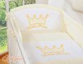 Bedding set 3pcs- Little Prince/Princess cream