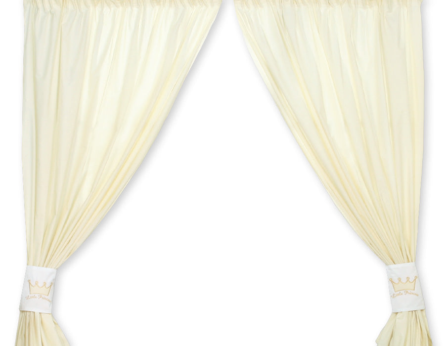 Curtains for baby room- Little Princess cream