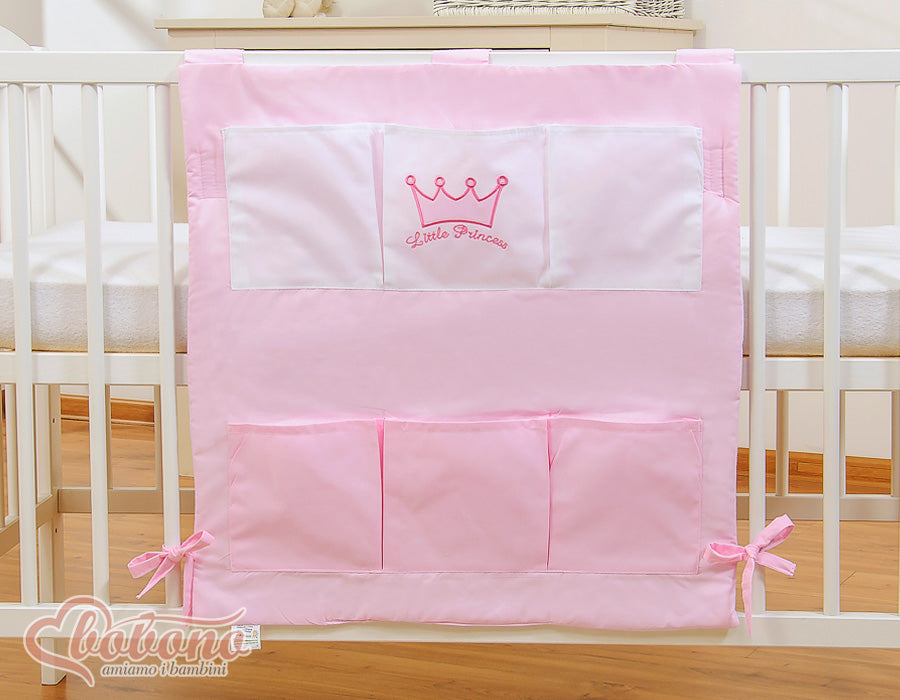 Cot tidy- Little Princess pink