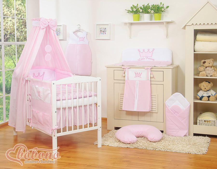 Canopy made of fabric- Little Prince/Princess pink