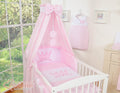 Canopy made of fabric- Little Prince/Princess pink
