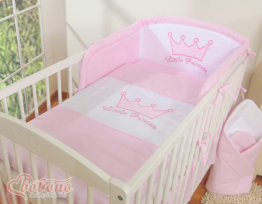 Bedding set 2-pcs- Little Prince/Princess pink