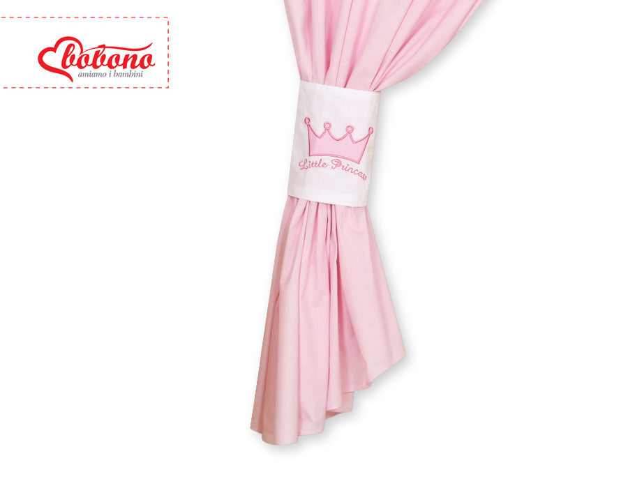 Curtains for baby room- Little Prince/Princess pink