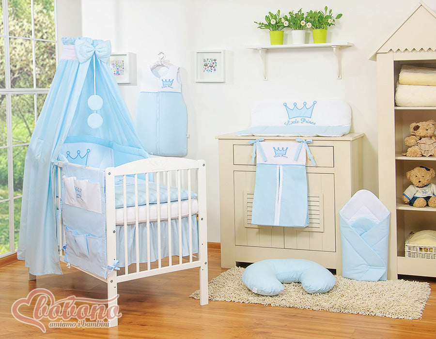 Canopy made of fabric- Little Prince/Princess blue