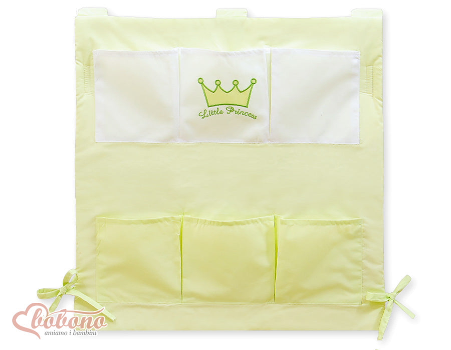 Cot tidy- Little Prince/Princess green