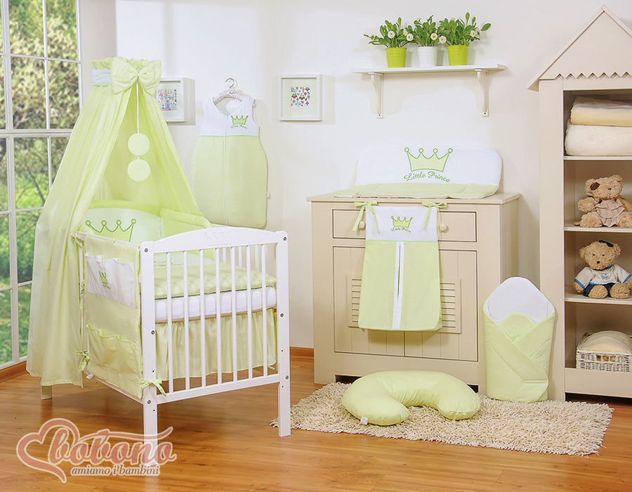 Canopy made of fabric- Little Prince/Princess green