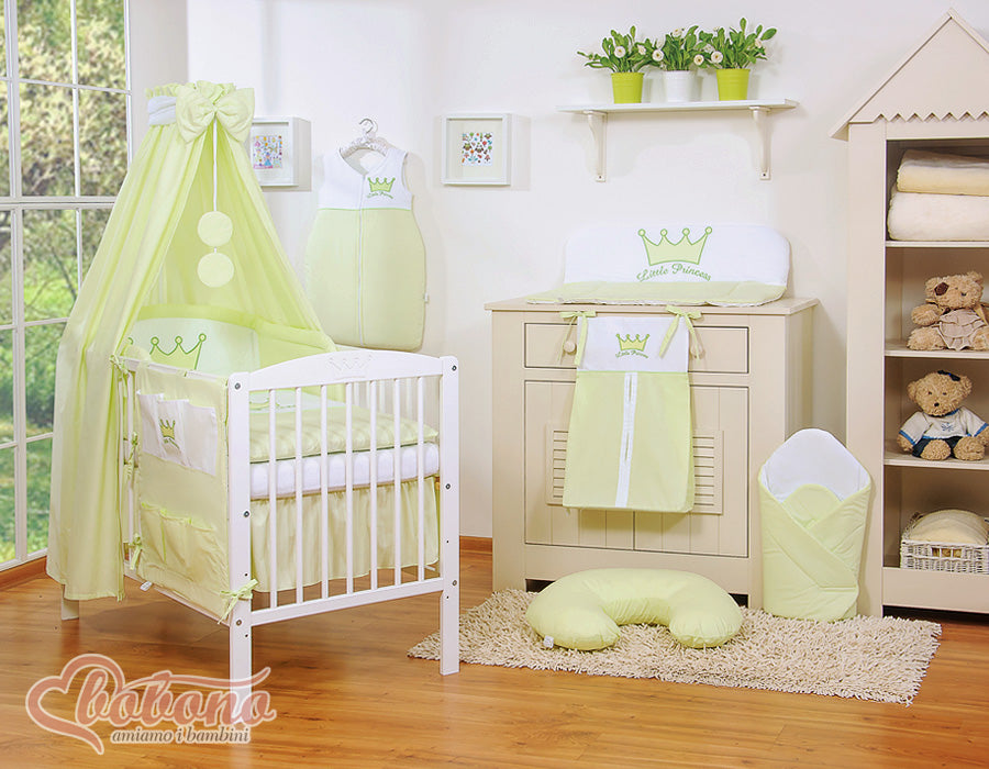 Canopy made of fabric- Little Prince/Princess green
