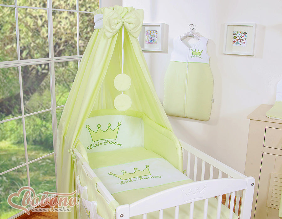 Canopy made of fabric- Little Prince/Princess green