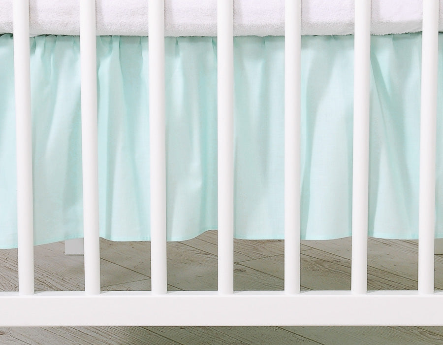 Dust Ruffle-Masking flounce 120x60cm- Little Prince/Princess mint