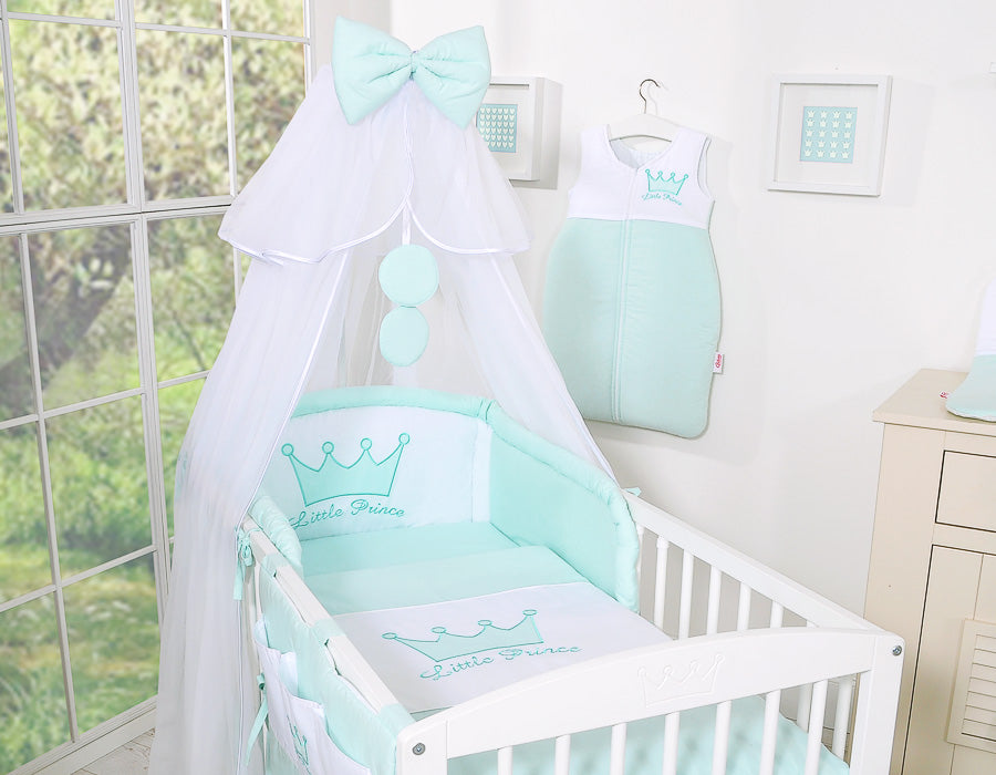 Mosquito-net made of chiffon- Little Prince/Princess mint
