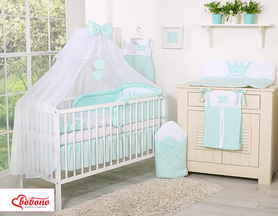 Mosquito-net made of chiffon- Little Prince/Princess mint