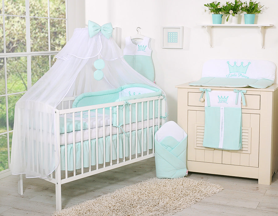 Mosquito-net made of chiffon- Little Prince/Princess mint