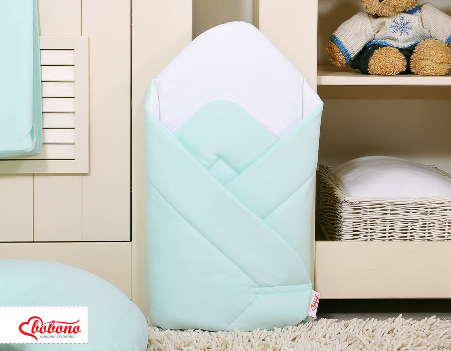 Babynest with stiffening- Little Prince/Princess mint