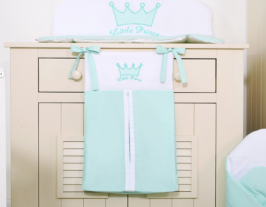 Diaper bag- Little Prince/Princess mint