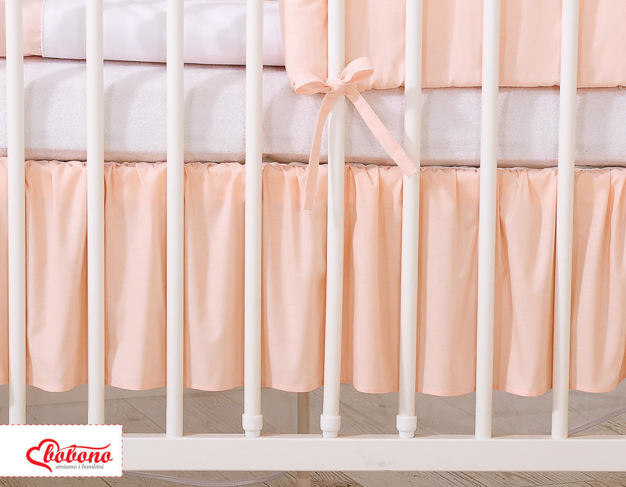 Dust Ruffle-Masking flounce 140x70cm- Little Prince/Princess pink