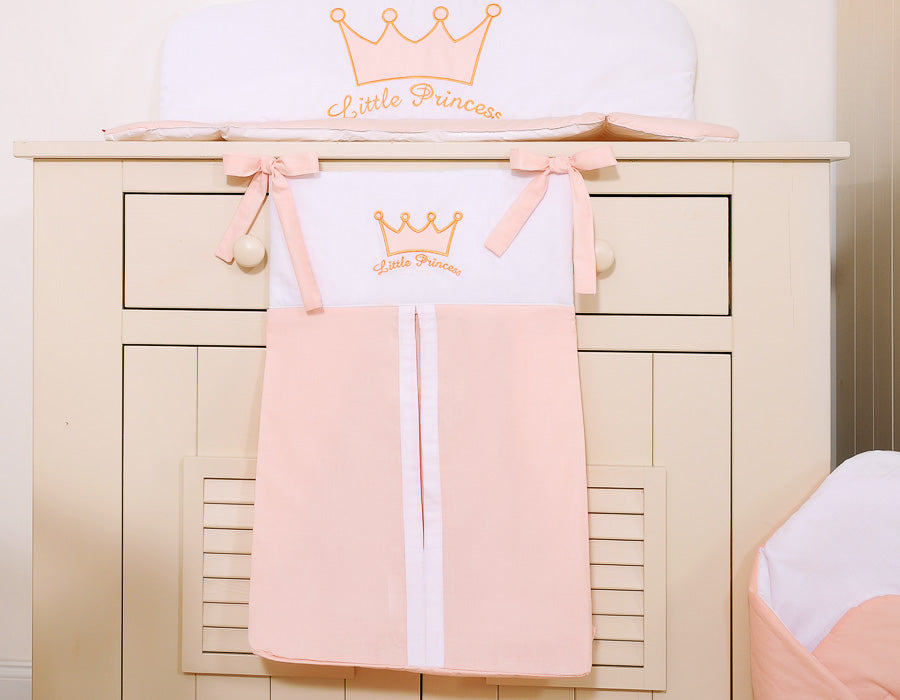 Diaper bag- Little Prince/Princess powder pink