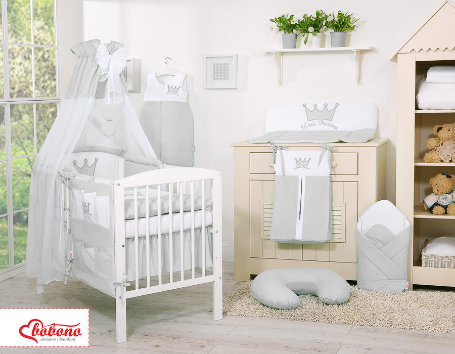 Canopy made of Chiffon- Little Prince/Princess gray