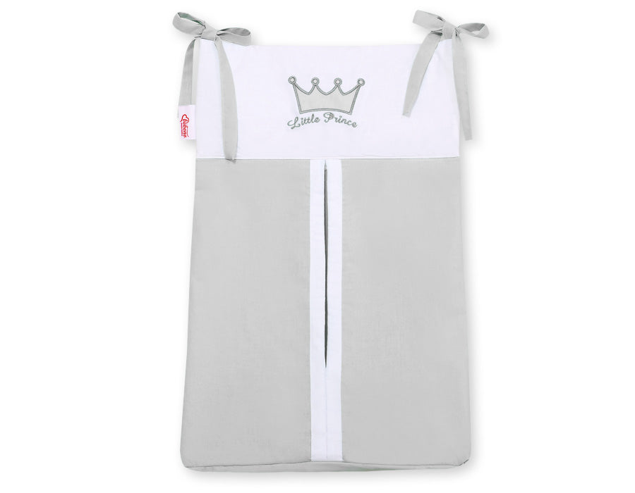 Diaper bag- Little Prince/Princess gray