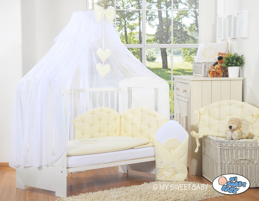 Mosquito-net made of chiffon- Chic cream