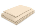 Cotton children's bedding set 2 pieces pillowcase 60x40 cm and duvet cover 135x100 cm - beige