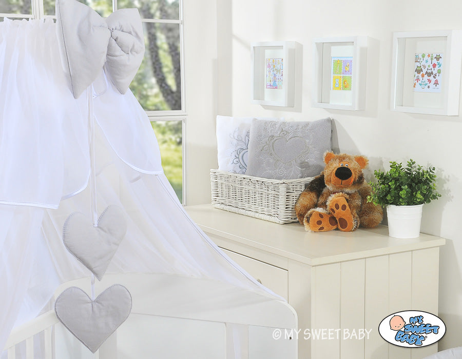 Mosquito-net made of chiffon- Chic grey