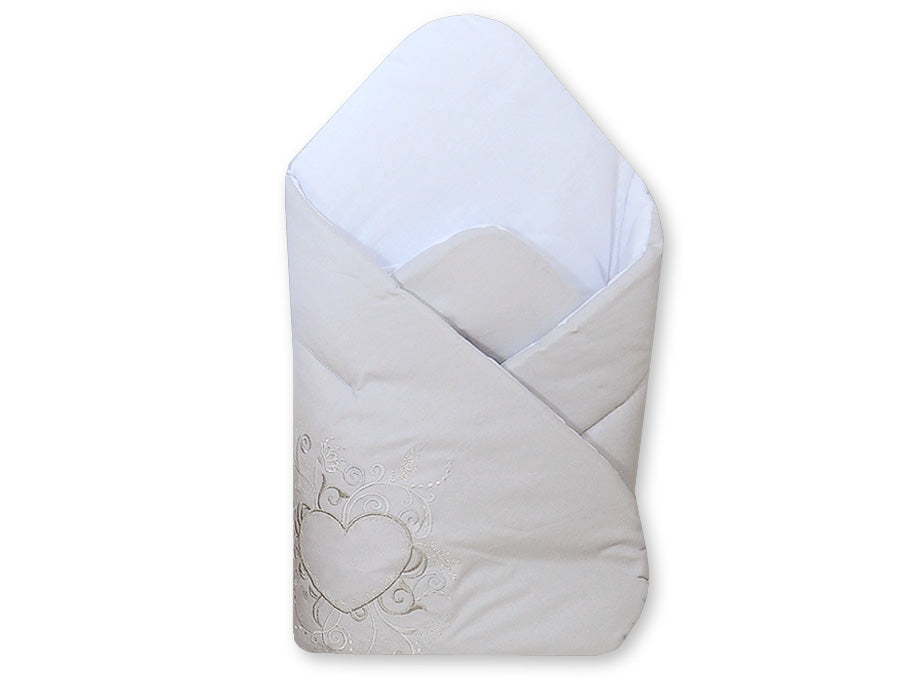 Babynest with stiffening - Chic grey