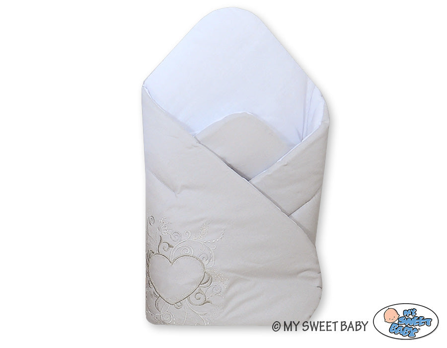 Babynest with stiffening - Chic grey